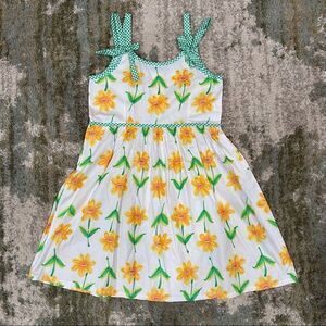 44. Girls Size 12 Summer Spring Daisy Flower Dress